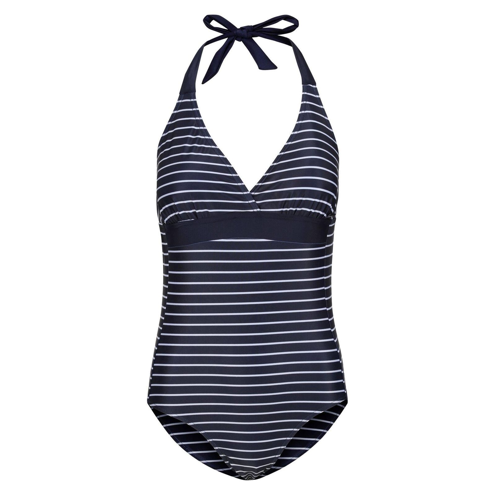 One Piece Swimsuit Flavia II Mixed Navy/White
