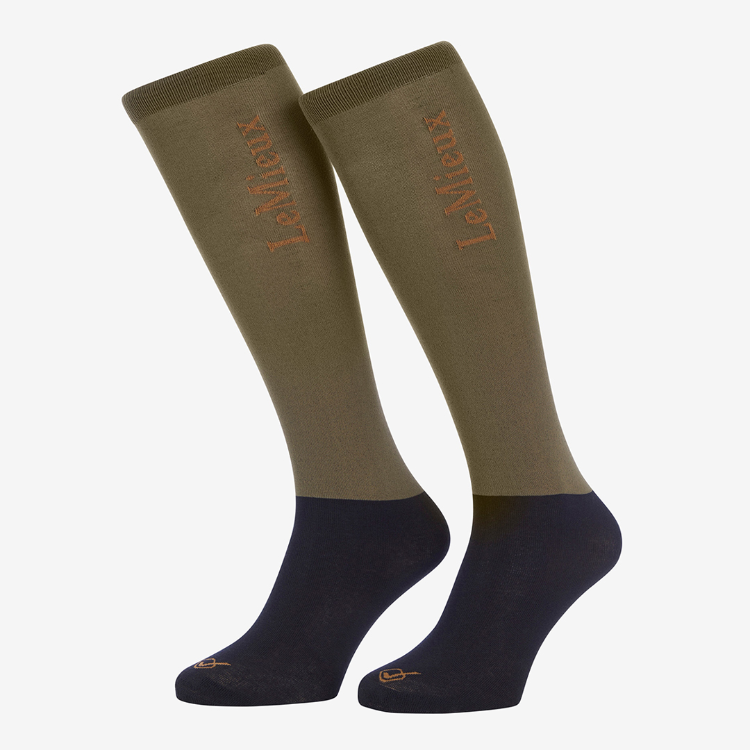 Khaki Competition Socks 2 pack