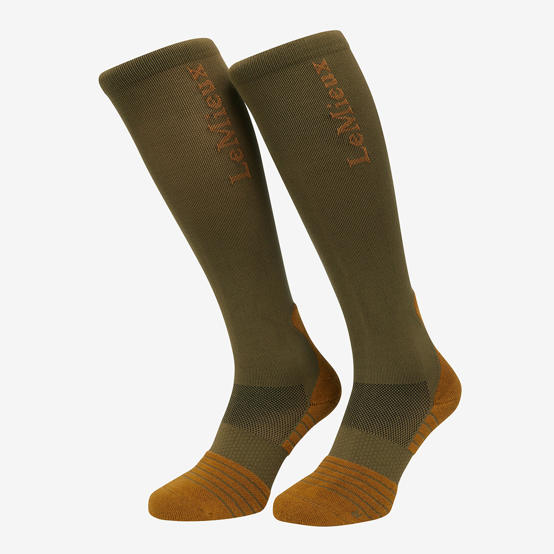 Khaki/Mustard Performance Sock