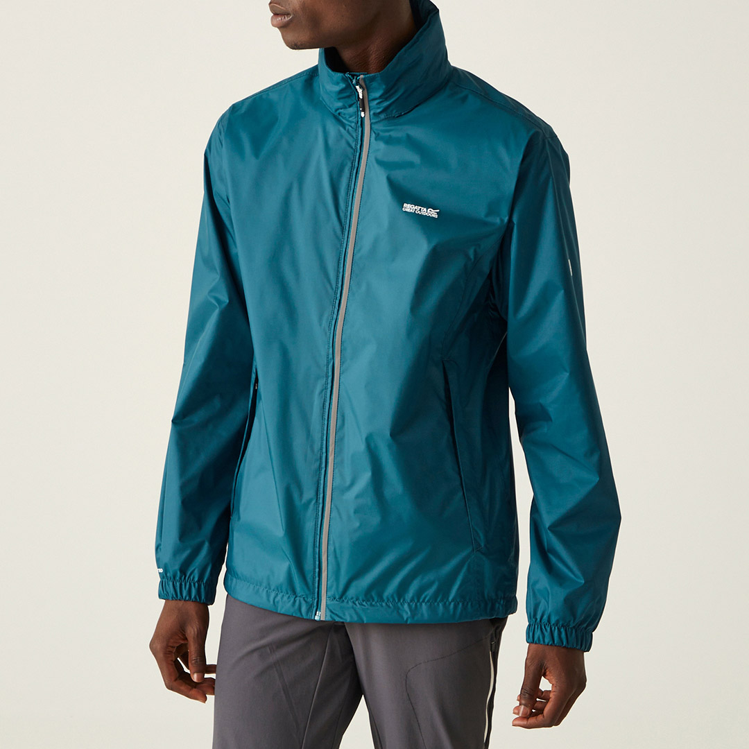 Teal Lyle IV Waterproof Packaway Jacket