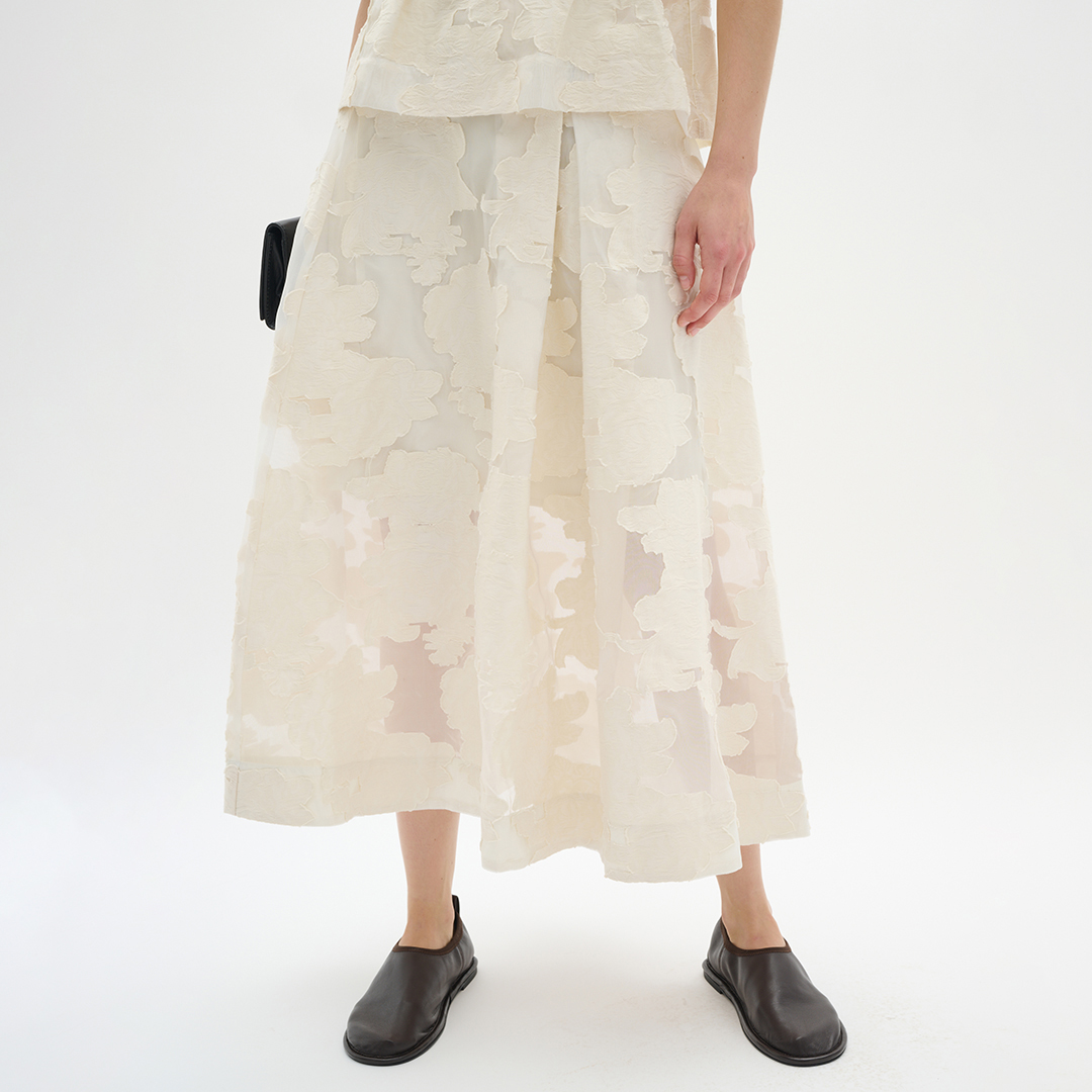 Ivory Vesta Midaxi Skirt