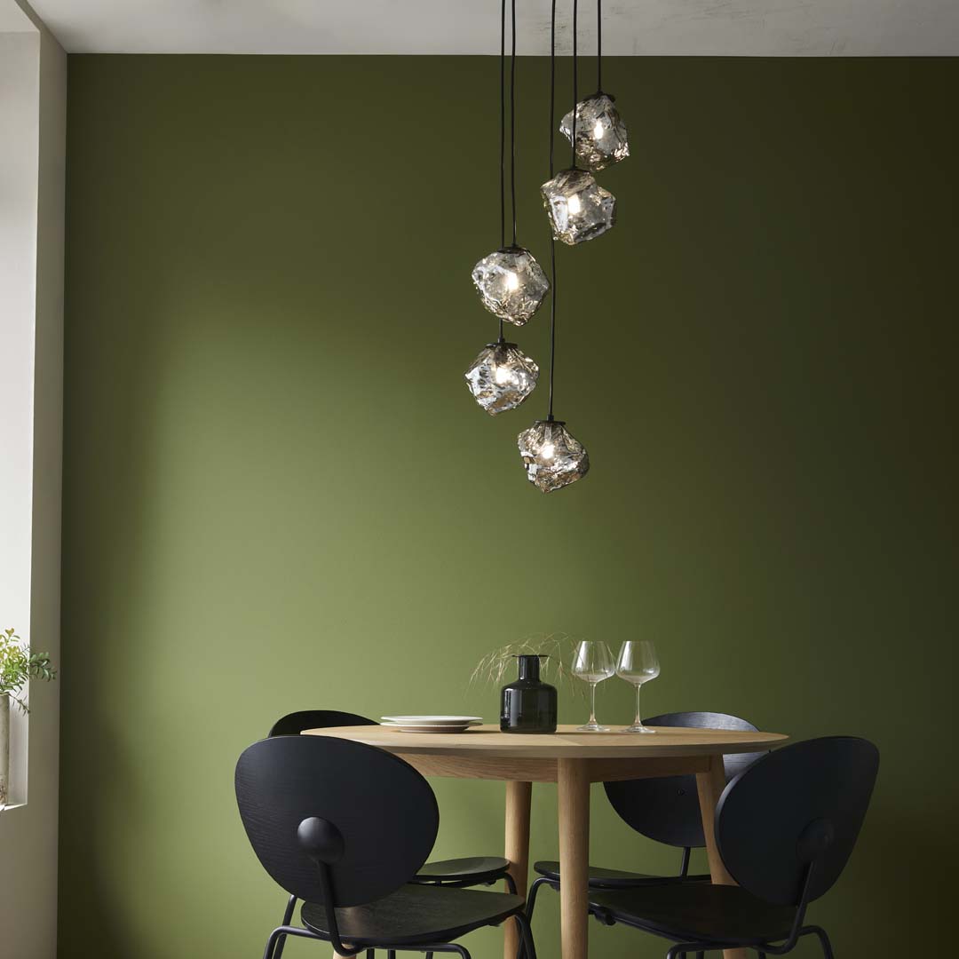 Pagazzi Lighting   Molten 5 Light Smokey Ceiling Light Pendant , BrandAlley