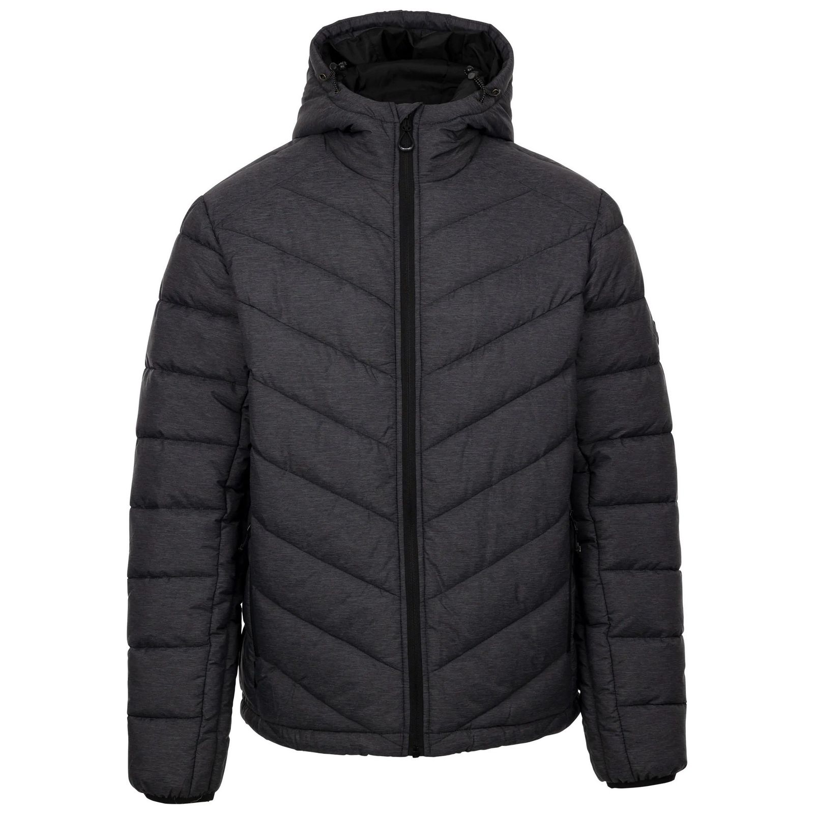 Trespass Men's  Padded Jacket Didmarton Polyamide Dark Grey Marl in Size XL, BrandAlley