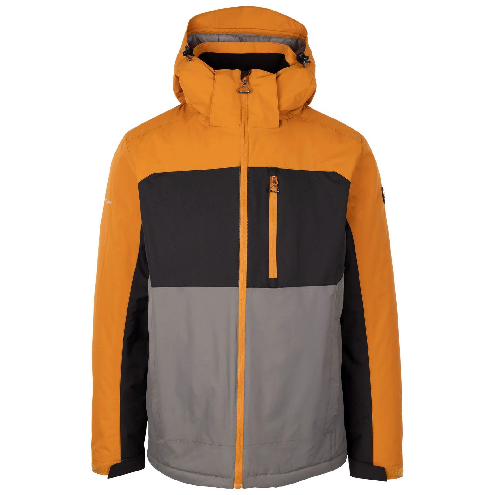 Trespass Men's   Orange Padded Jacket Dulverton Polyamide Ginger in Size XS, BrandAlley