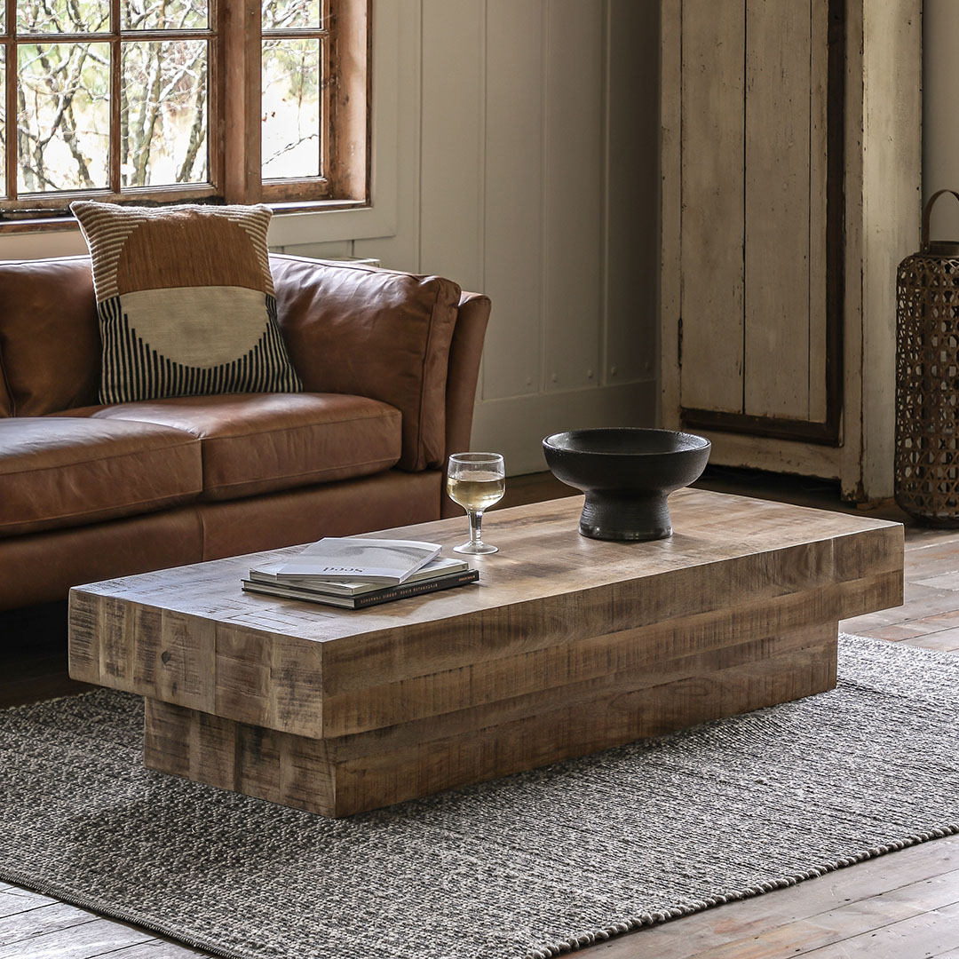 Gallery Living   Ayla Coffee Table Natural in Size +44, BrandAlley