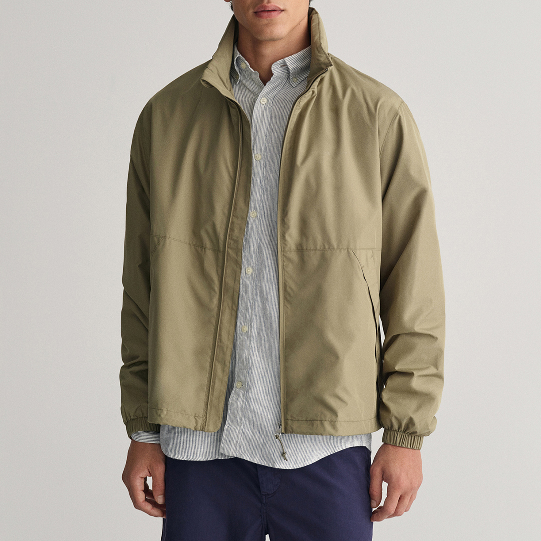 Khaki Lightweight Windshielder Jacket - Gant - Modalova
