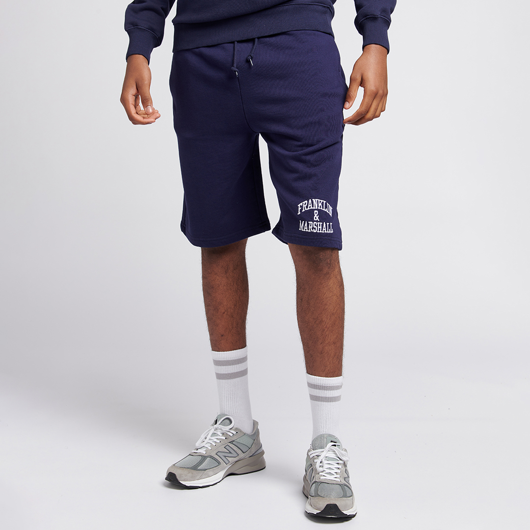 Navy Arch Graphic Short