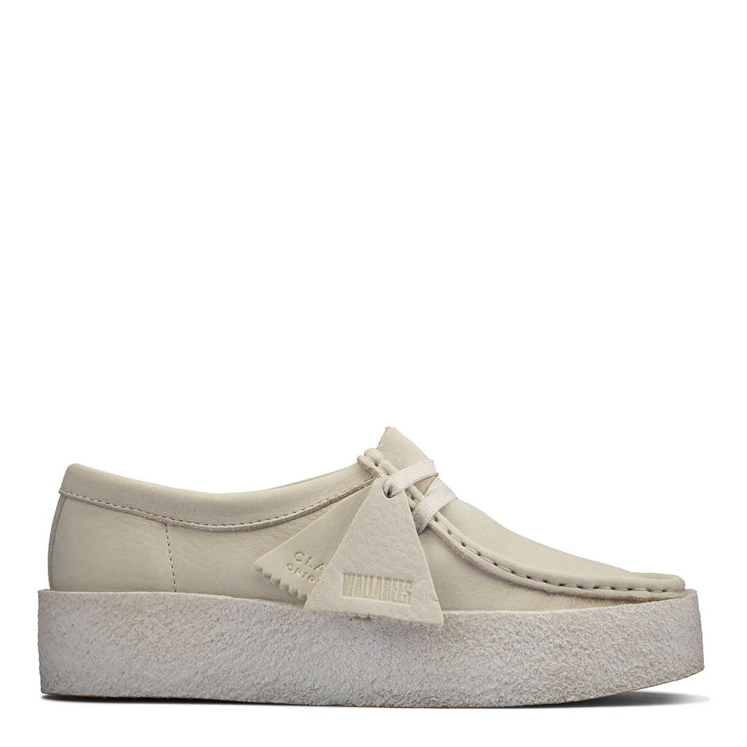 Women's White Wallabee Cup Originals Shoe