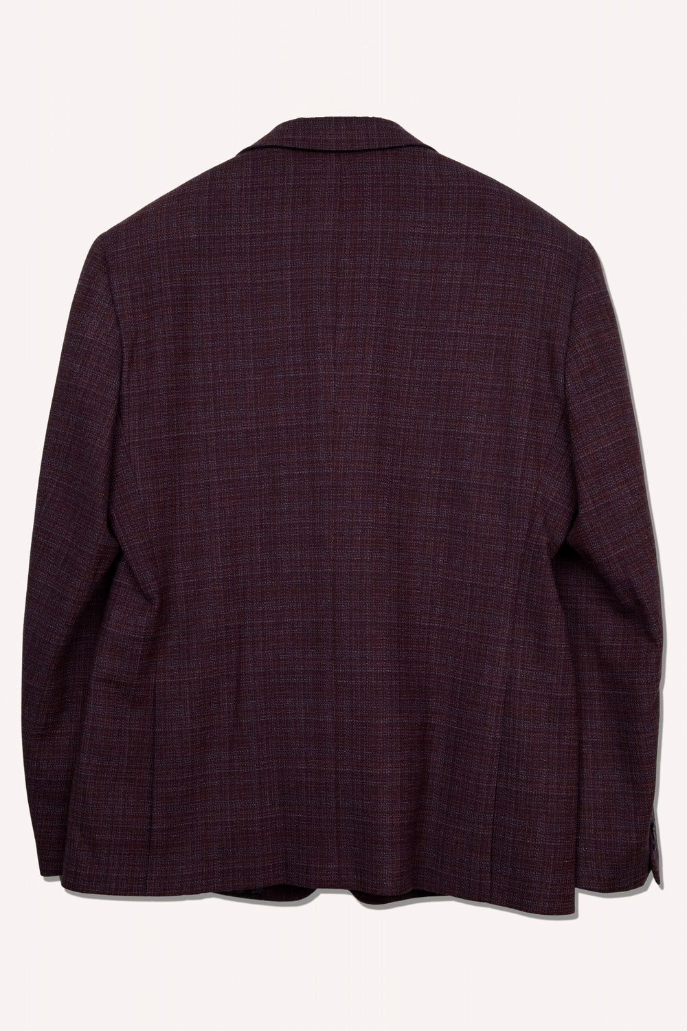 John Varvatos Brown and Blue Fleck Single Breasted Sports Jacket