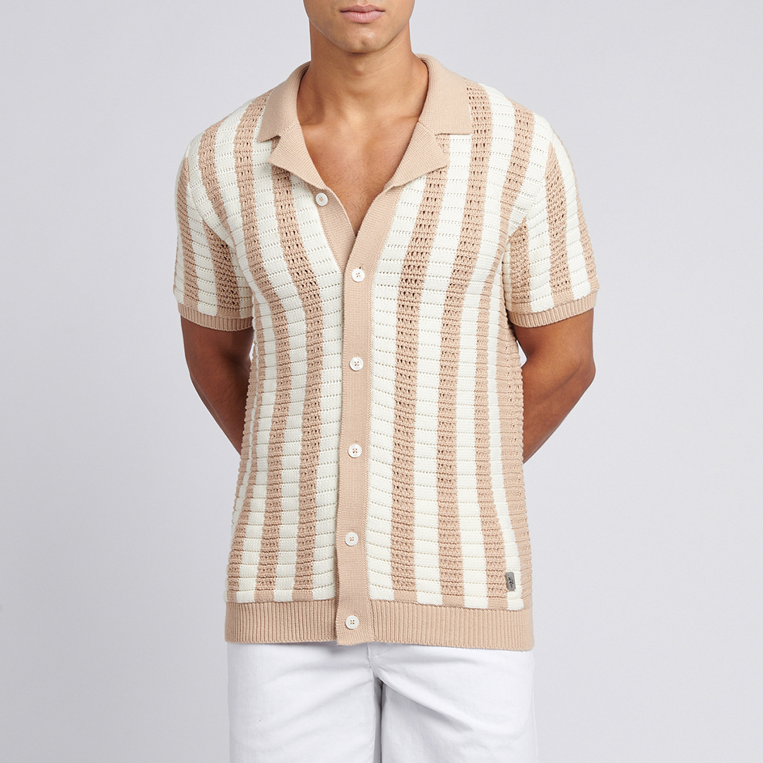 Stylish Beige Crochet Open Knit Shirt Review: Your Perfect Summer Essential