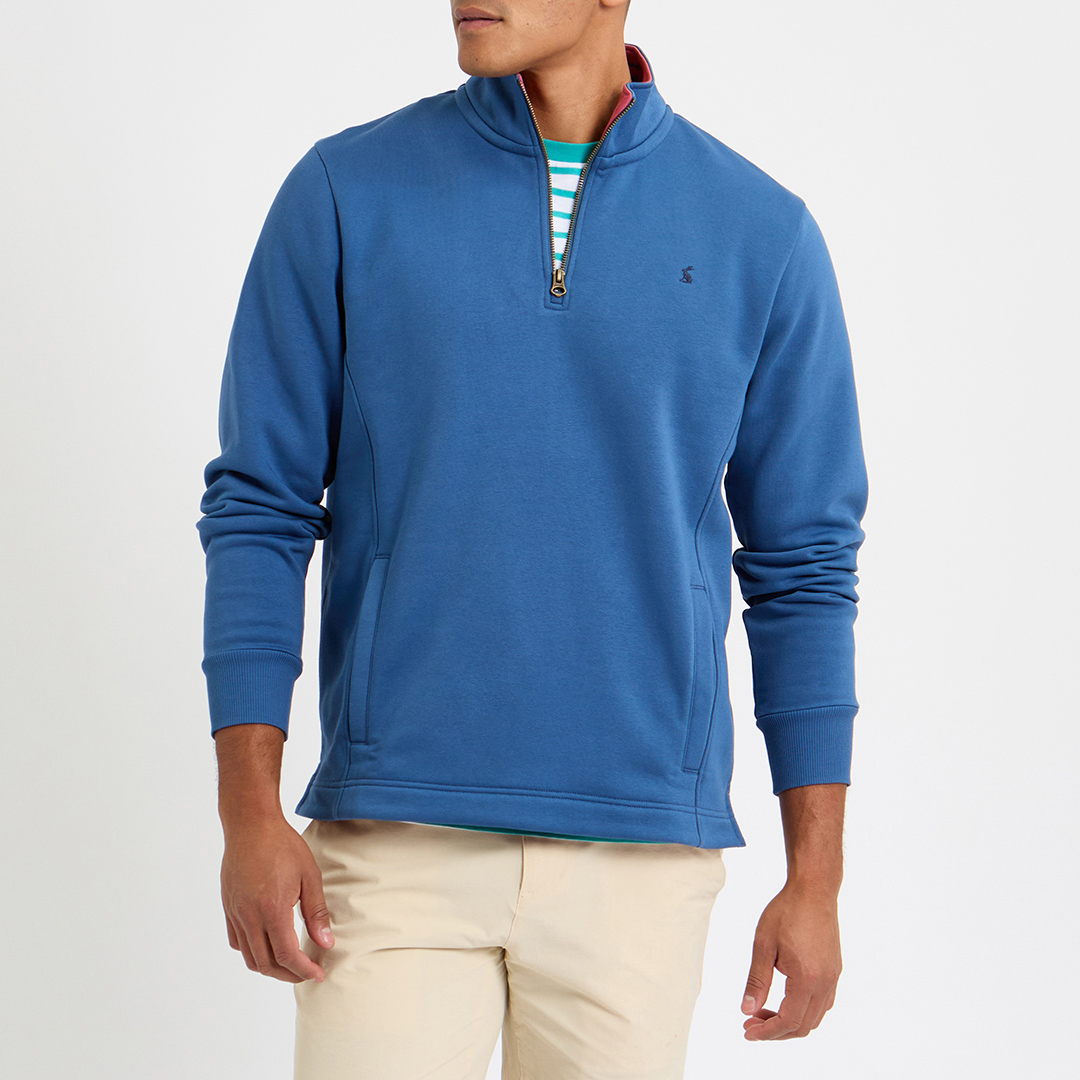 Special Price - Cobalt Quarter Zip Sweatshirt