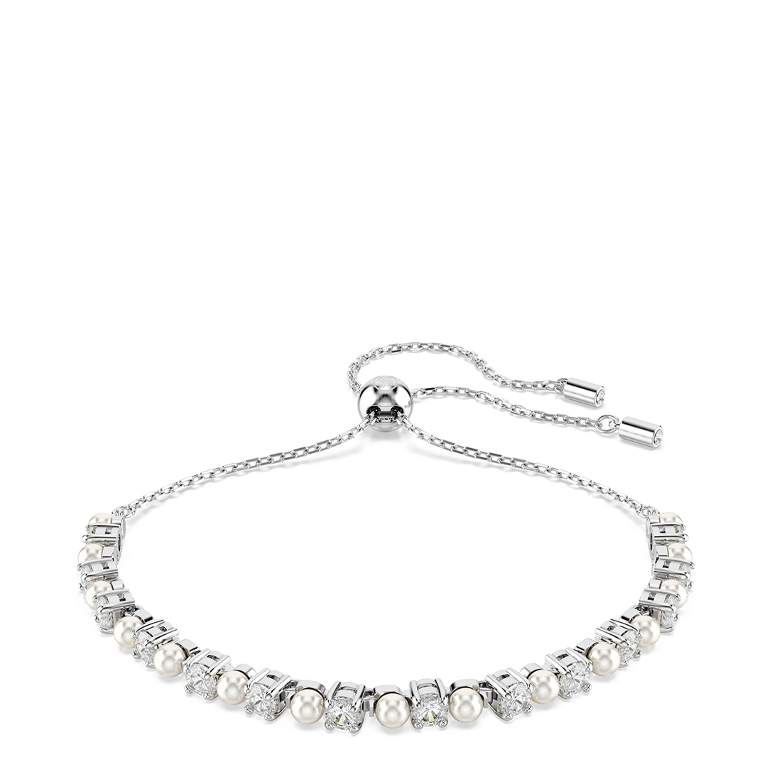 Silver Matrix Bracelet - SWAROVSKI - Modalova