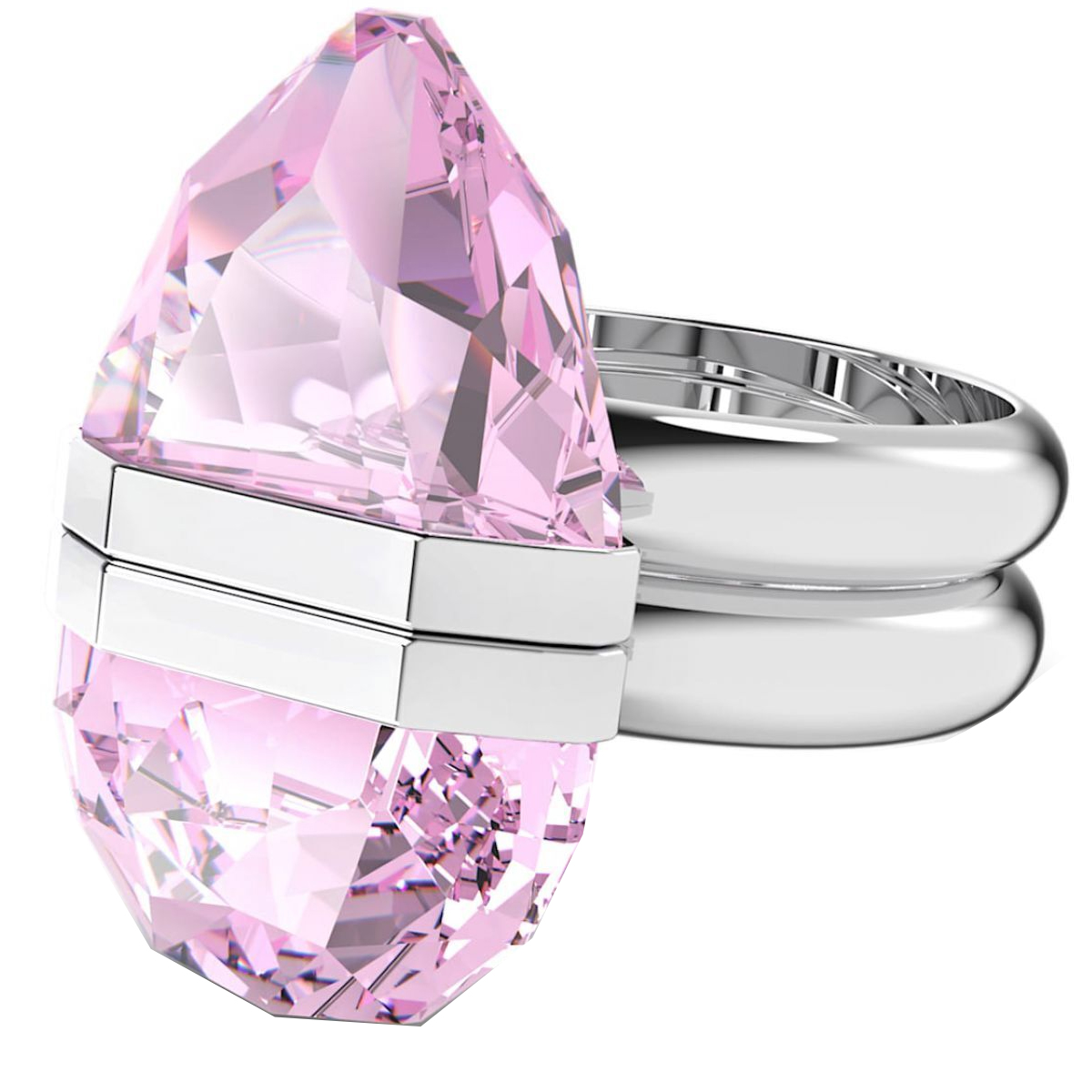 SWAROVSKI Women's    Lucent Ring With Magnetic Clasp in Size 50, BrandAlley
