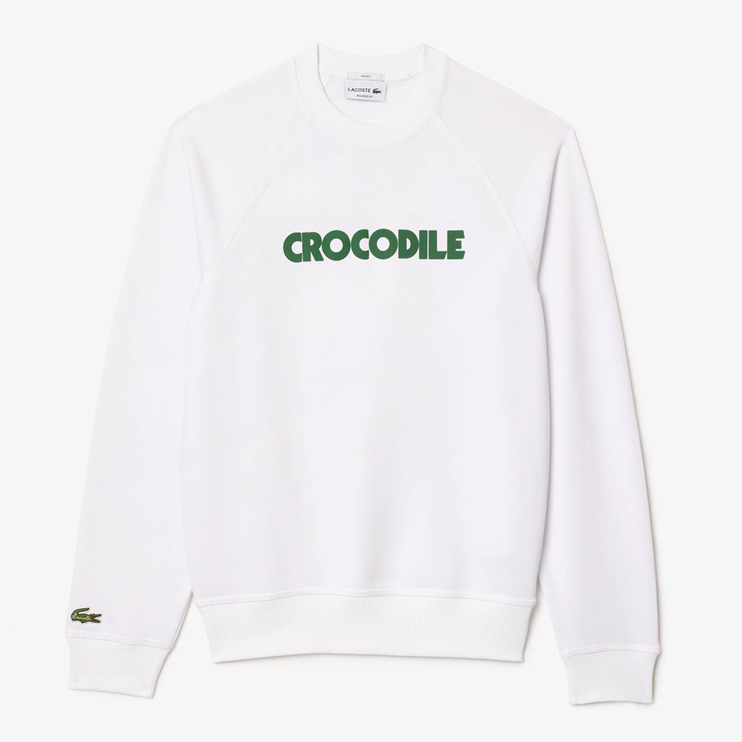 White Crocodile Sweatshirt