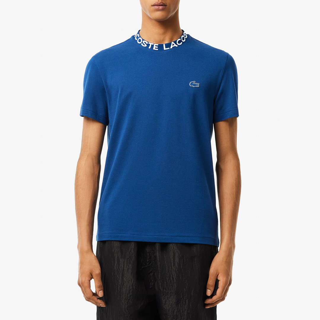 Cobalt Branded Collar T-Shirt