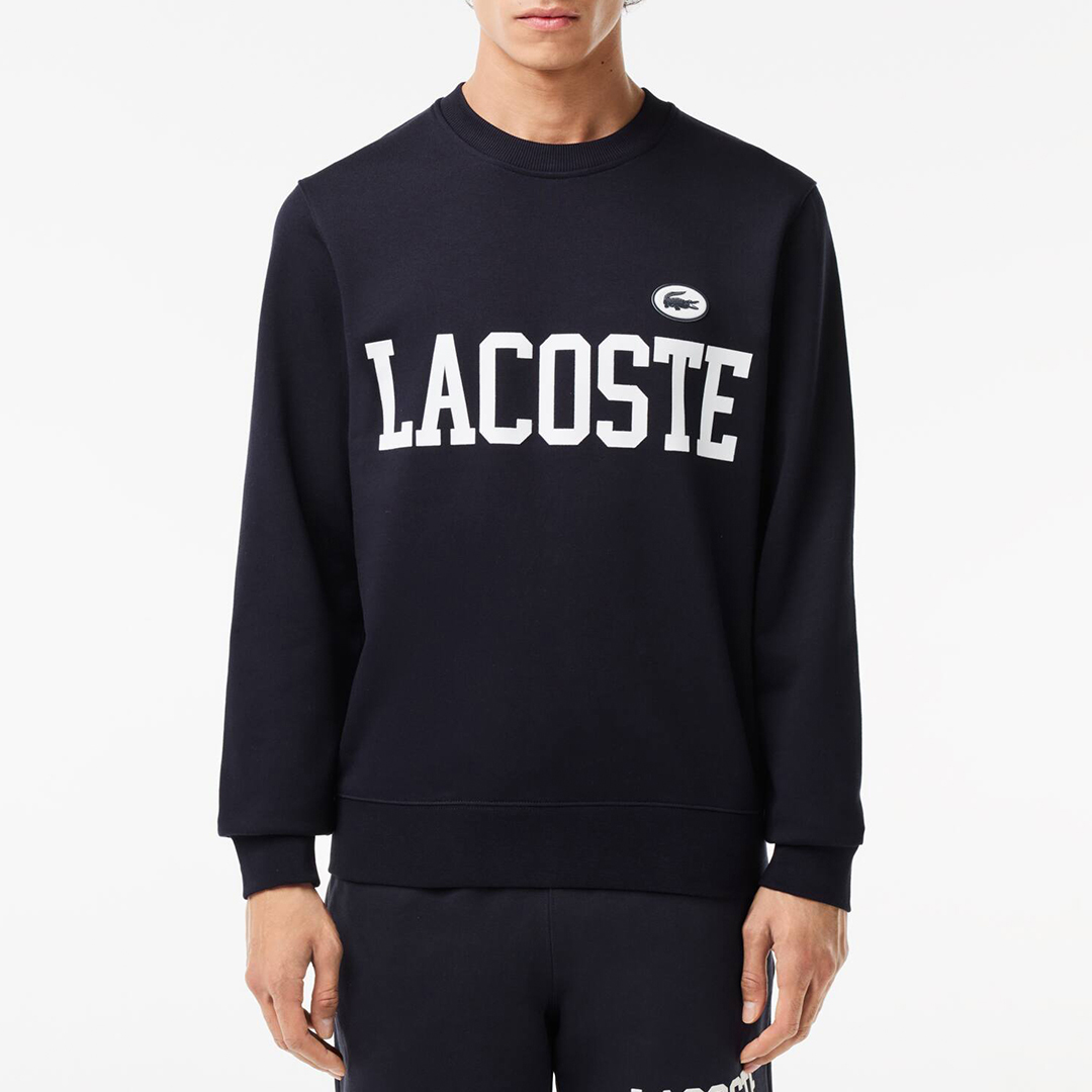 Navy Chest Logo Sweatshirt