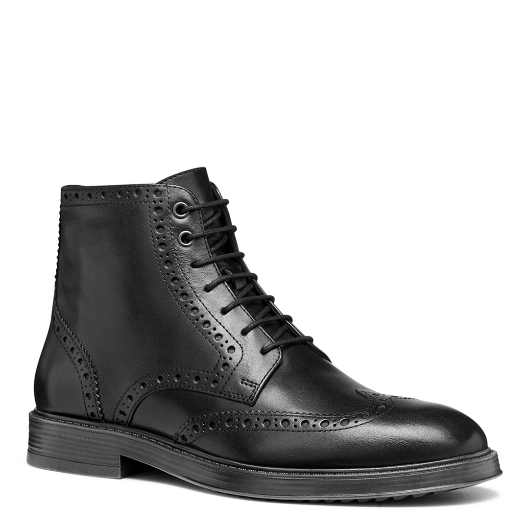 Geox Men's   Black  Henrey Ankle Boots in Size 11, BrandAlley