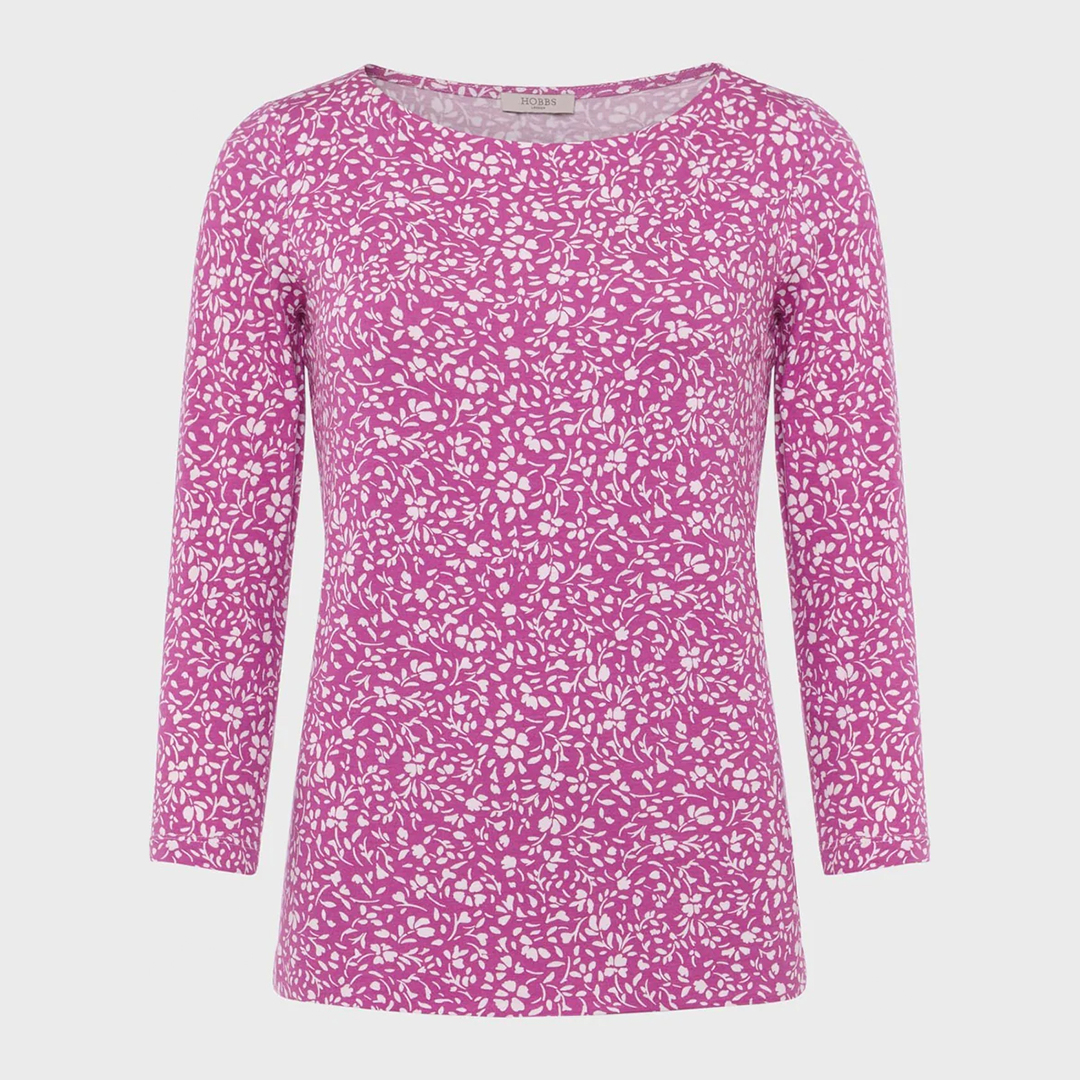 Violet Printed Sonya Top