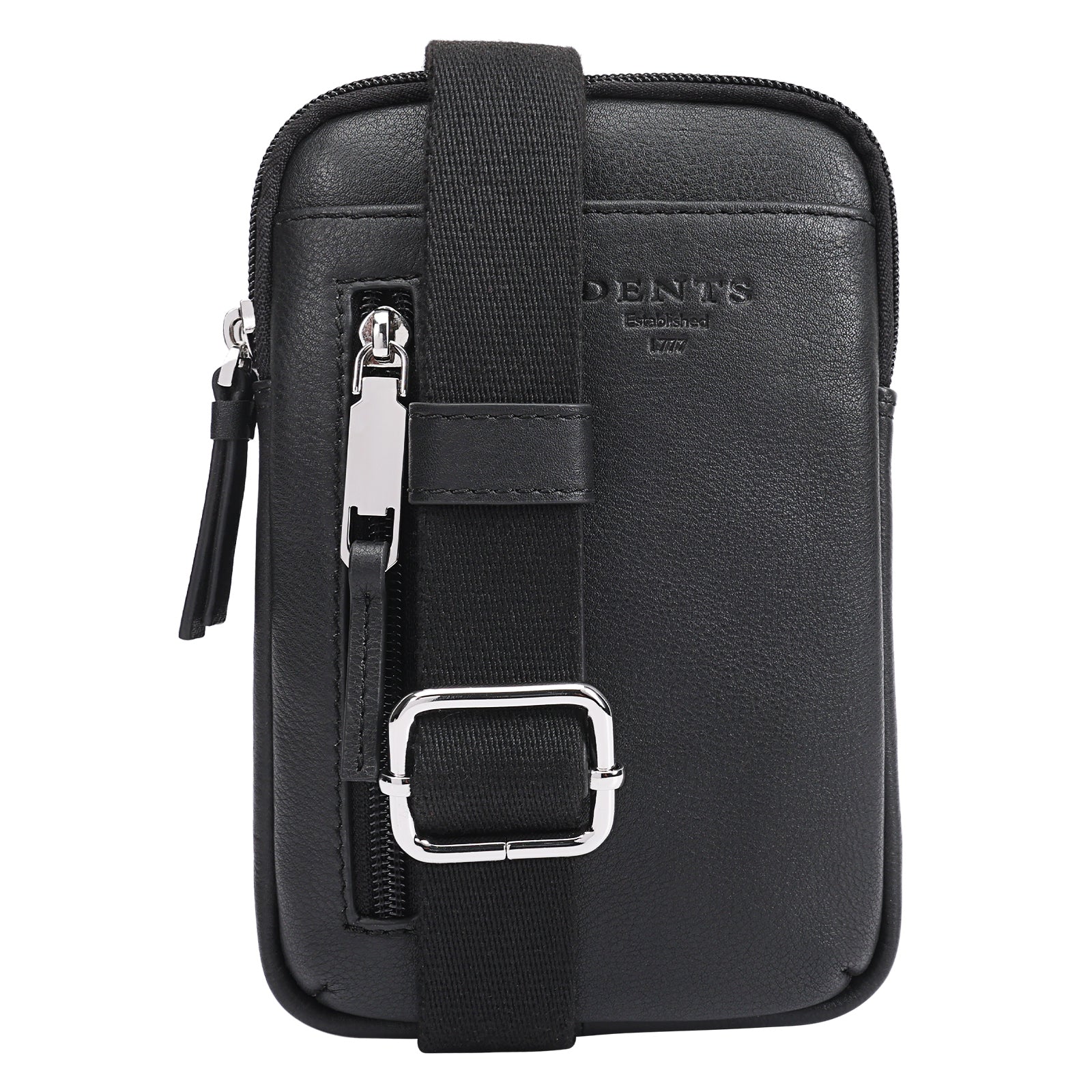 Dents Men's   Black Jet Pixis Manbag in Size Extra Small, BrandAlley