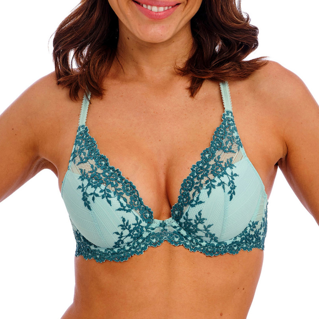 Embrace Lace Plunge Underwire Bra - Wacoal - Modalova