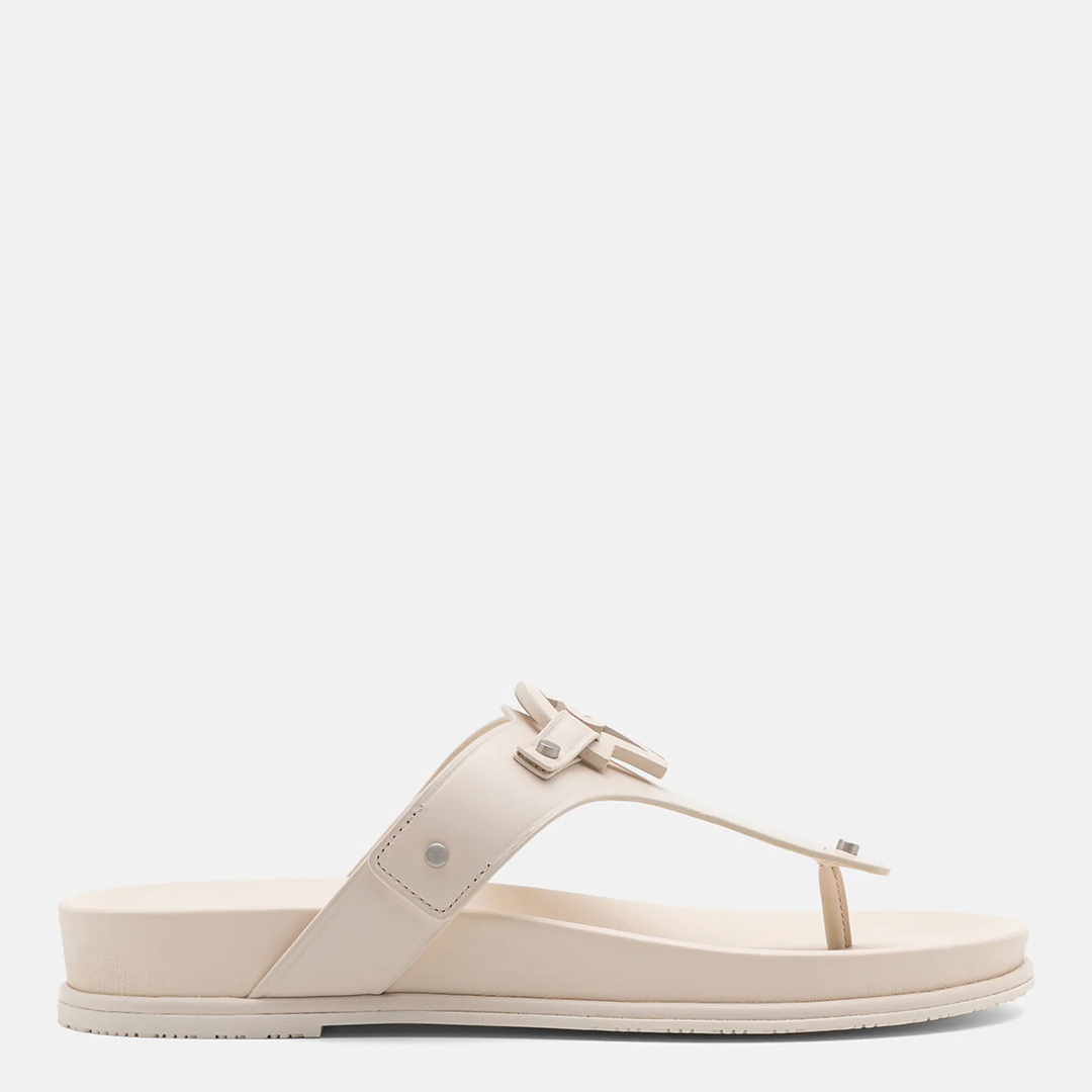 Monogram Thong Flat Sandals - Size 4 - Stuart Weitzman - Modalova