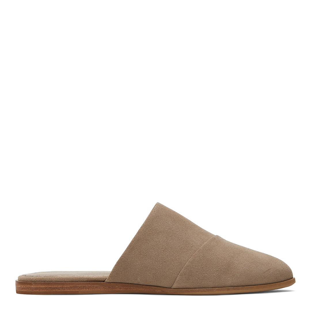 Women's Brown Suede Jade Flat Shoes