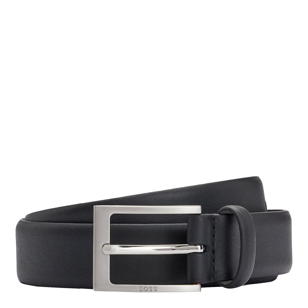 Black Brondon Leather Belt