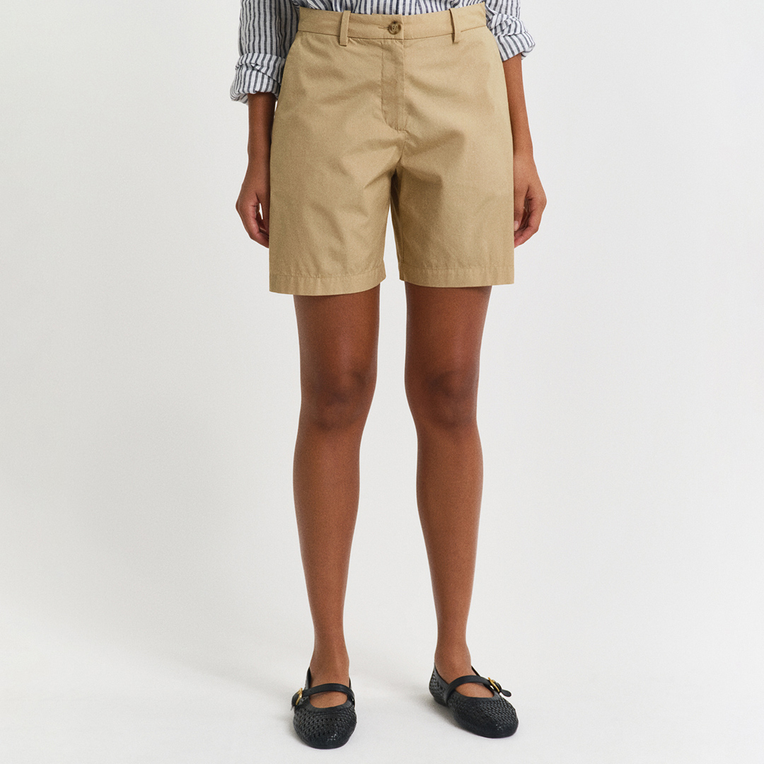 Camel Lightweight Chino Shorts