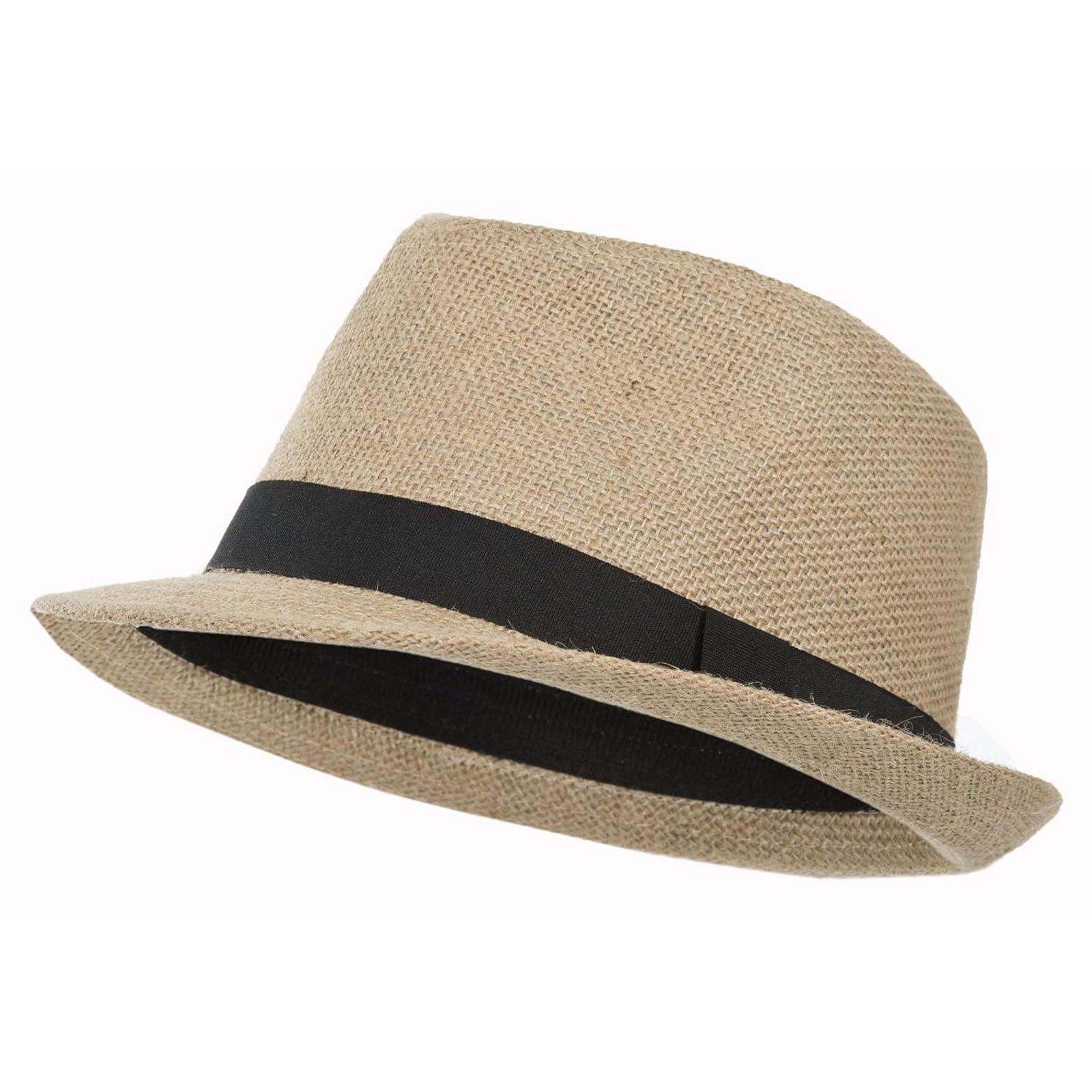 Trespass Men's  Hat Fedora Linen Natural , BrandAlley