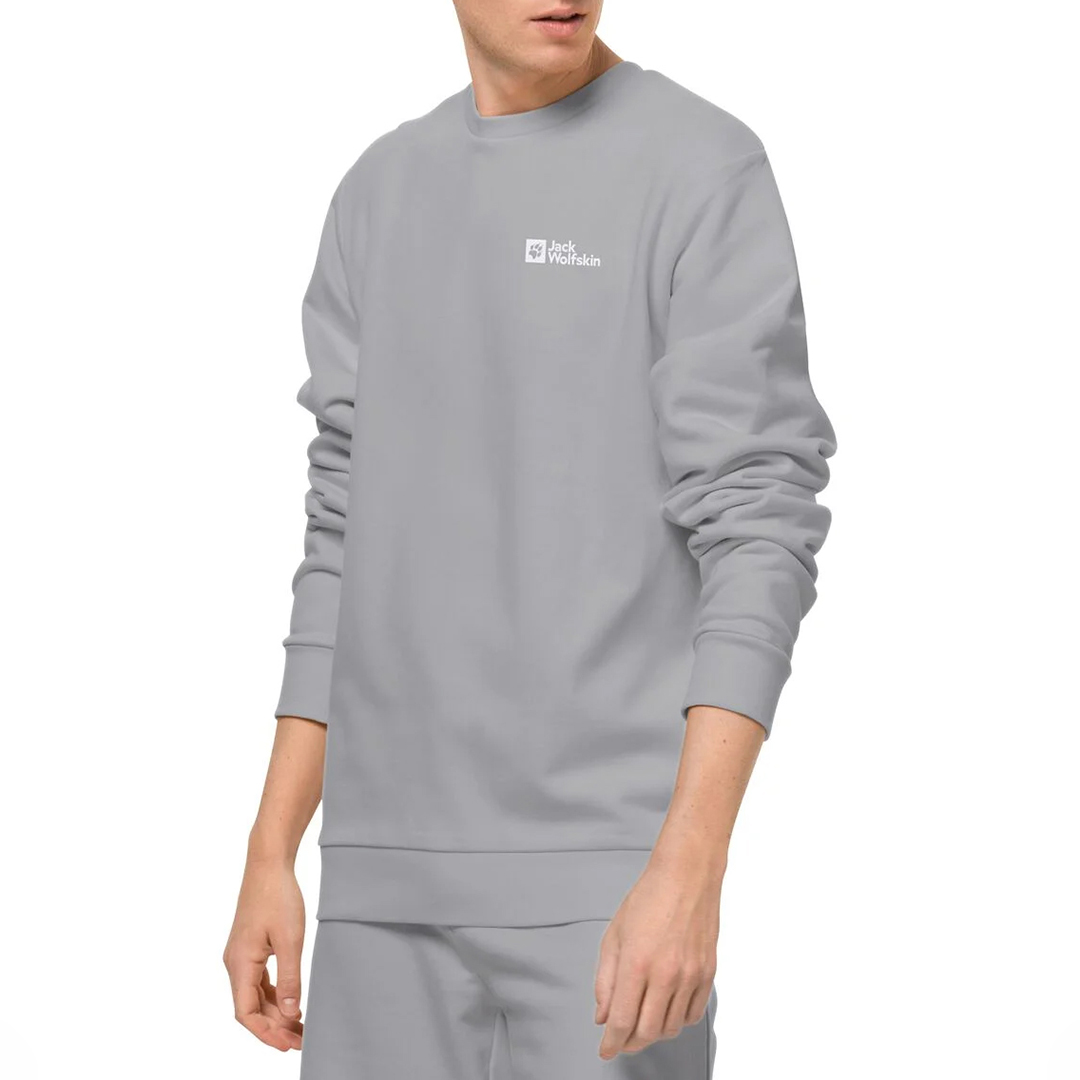 Grey Crew Neck Sweater