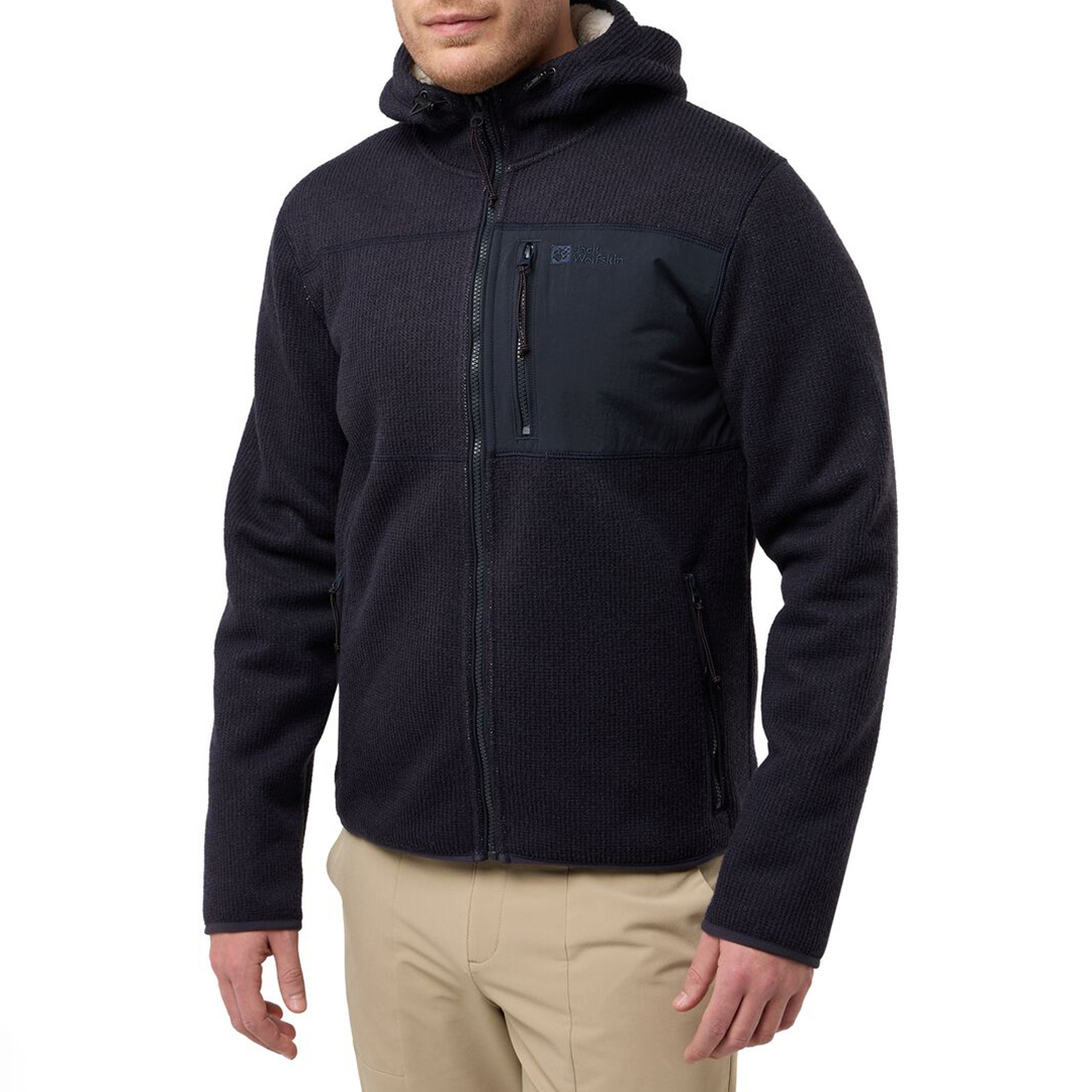Kaminfeuer Hooded Fleece Jacket - Jack Wolfskin - Modalova