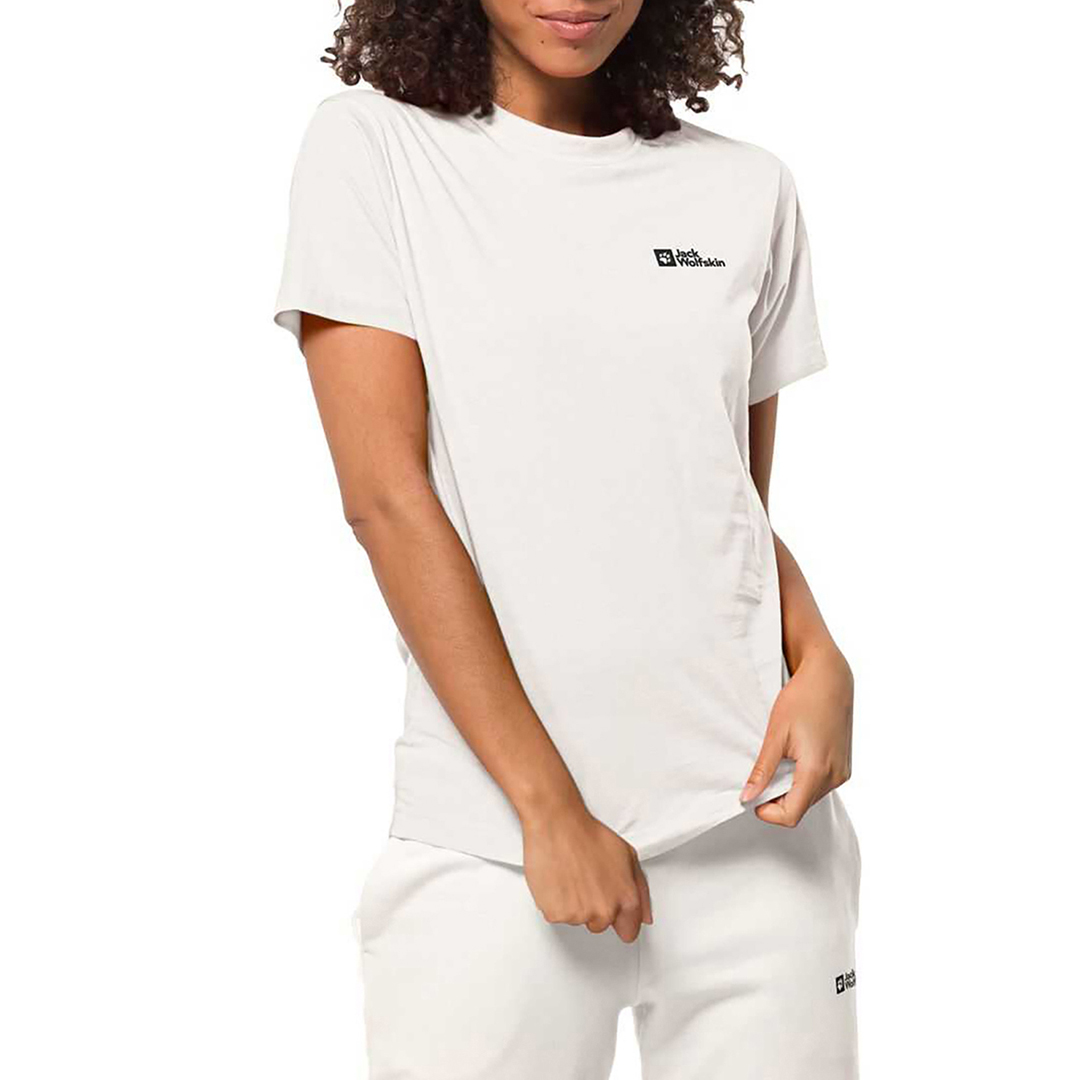White Essential Tee - Jack Wolfskin - Modalova