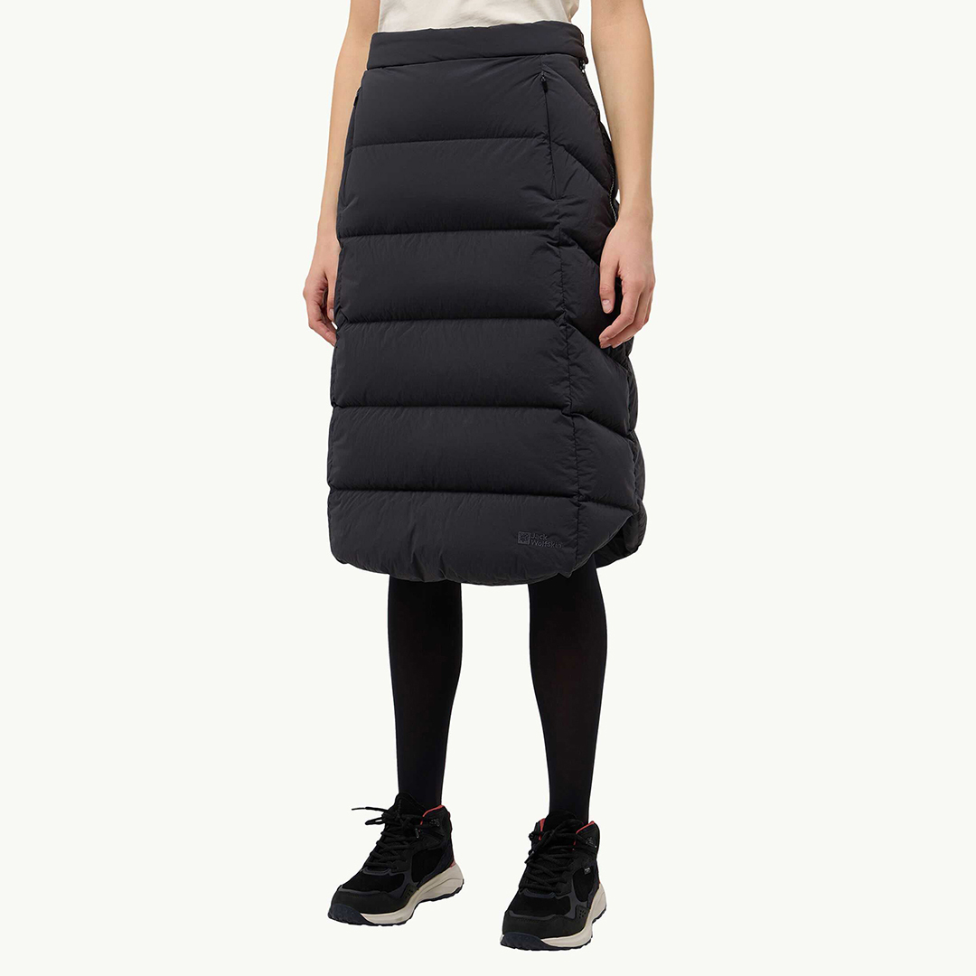 Black Morgentau Winter Skirt