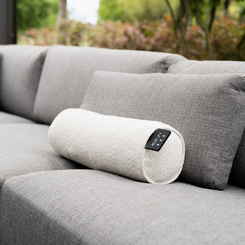 Pacific    White Cosipillow Heated Comfort Bolster Teddy 45X15cm in Size Single, BrandAlley