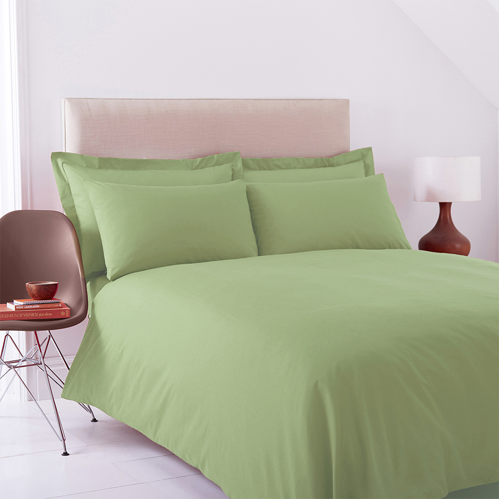 Poetry Plain Dye Single Meadow Duvet Cover Set