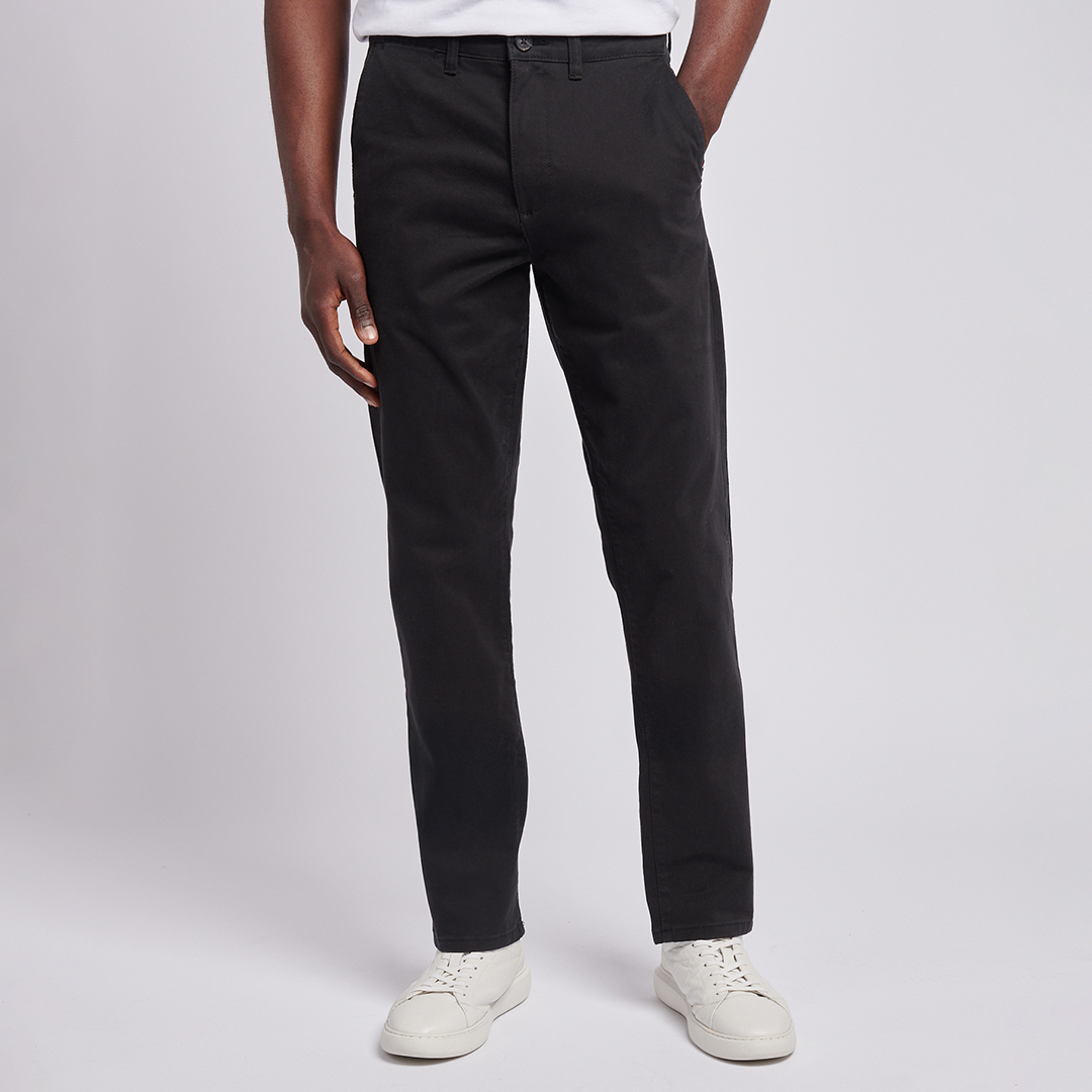 Black Classic Cotton Blend Chino Trouser - U.S. Polo Assn. - Modalova