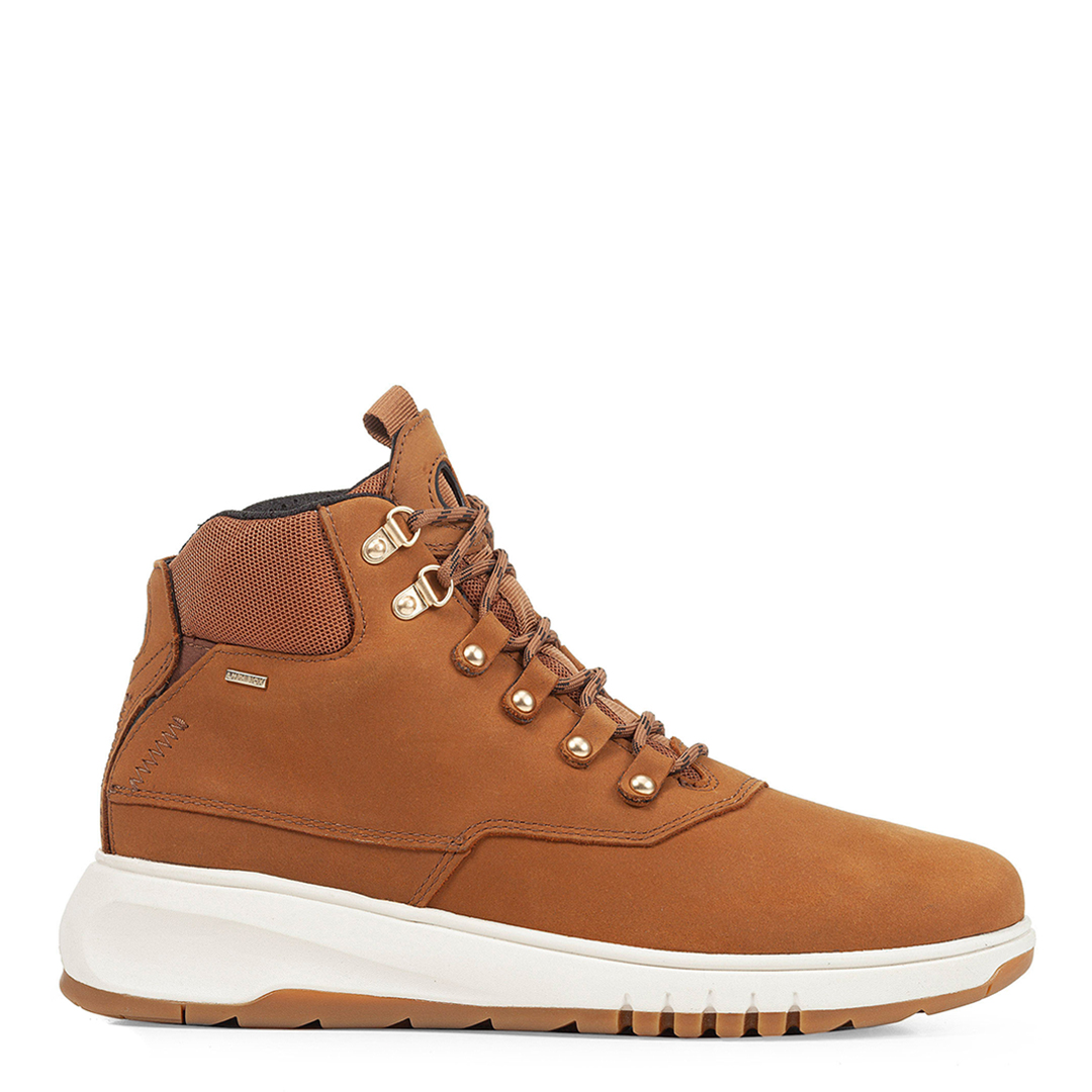 Brown Aeroantis Ankle Boot - Geox - Modalova