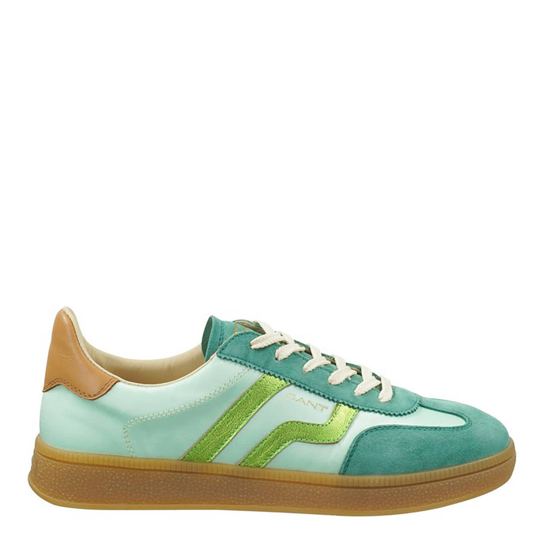 Women's Mint Cuzima Suede Trainers