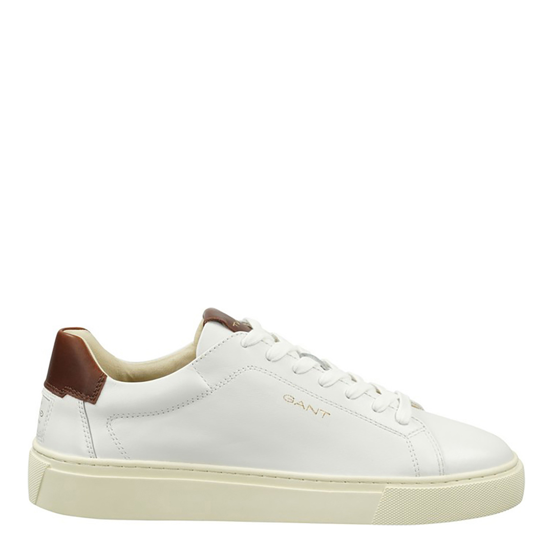 Men's White/Cognac Mc Julien Trainers