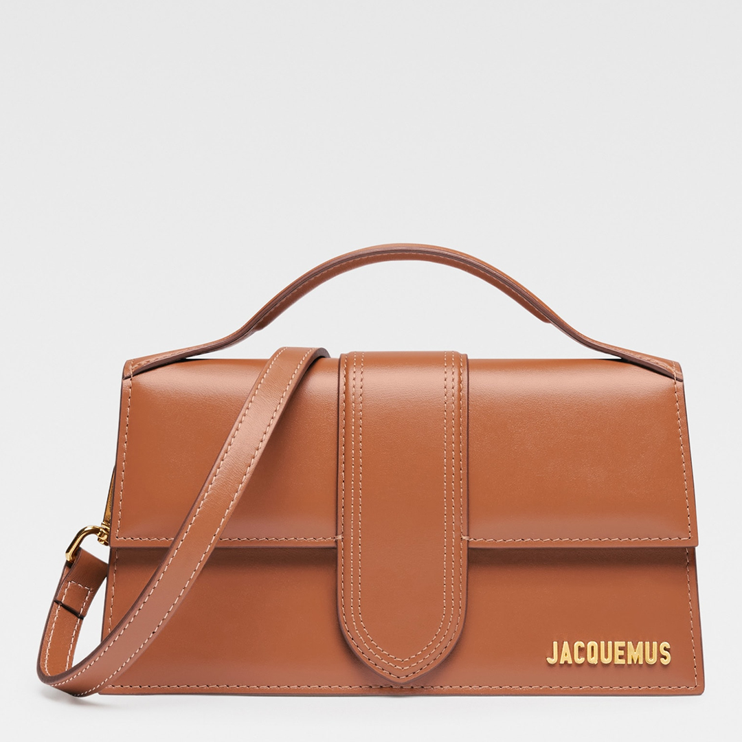 Jacquemus Large Brown Bambino Crossbody Bag – Stylish Design
