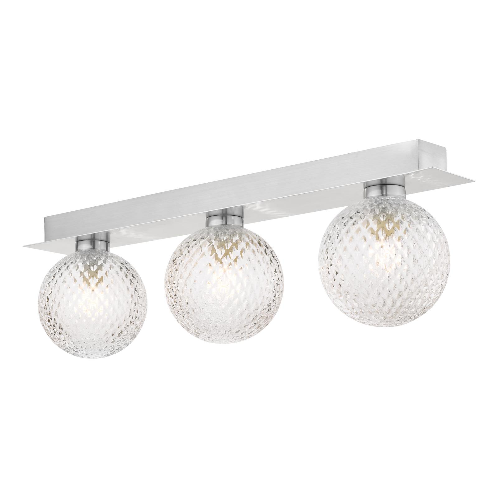 Laura Ashley   Prague Bathroom 3 Light Wall Polished Chrome in Size 3, BrandAlley