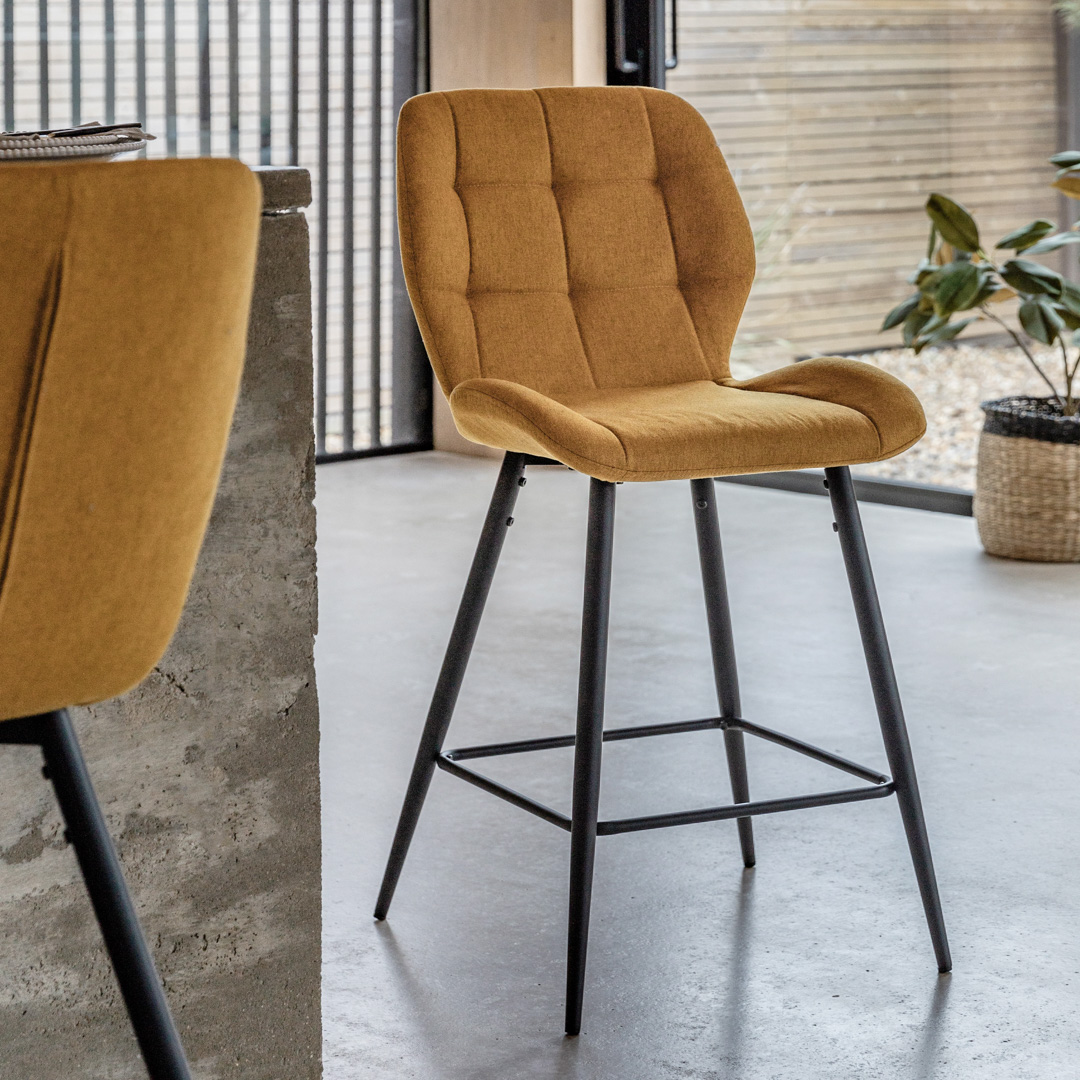 Gallery Living   Maple Stool Saffron (2pk) in Size 2, BrandAlley