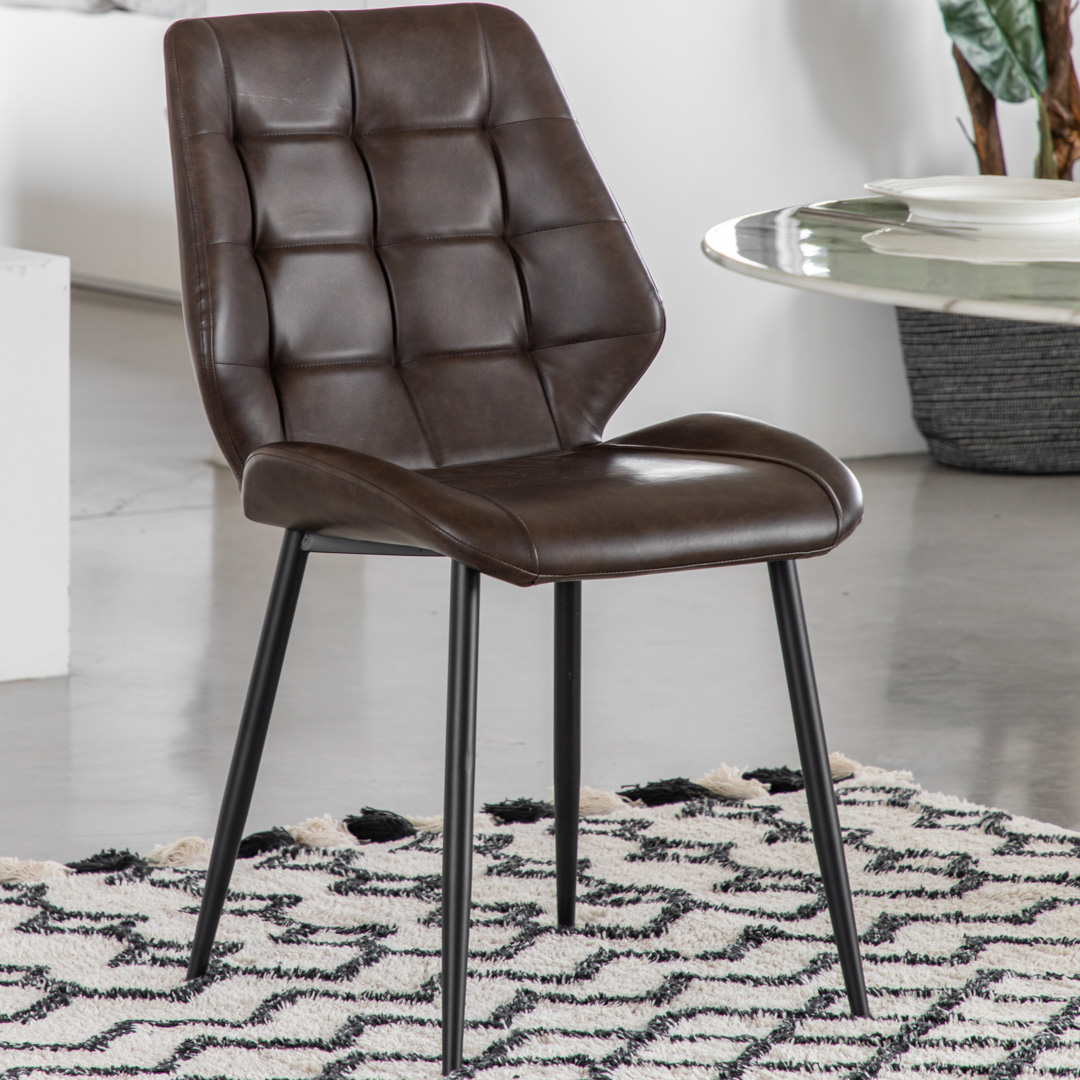 Gallery Living   Maple Dining Chair Brown (2pk) in Size 2, BrandAlley