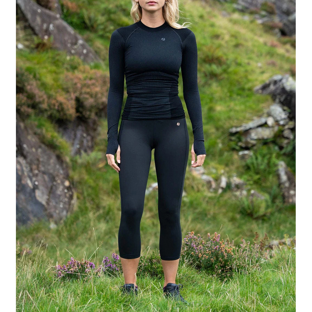 Black Encompass 7/8 Leggings - ACAI - Modalova
