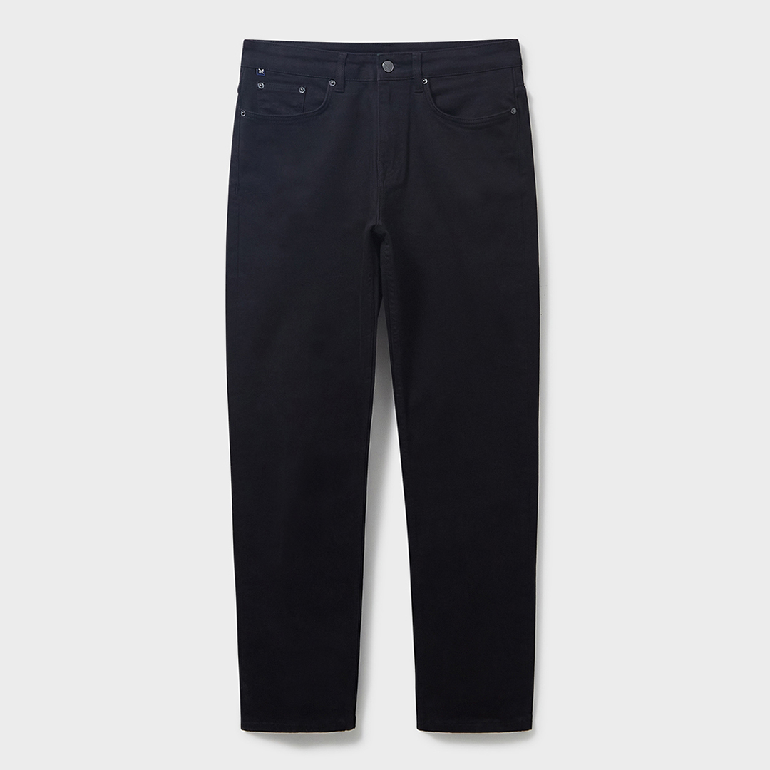 Black Parker Straight Jean