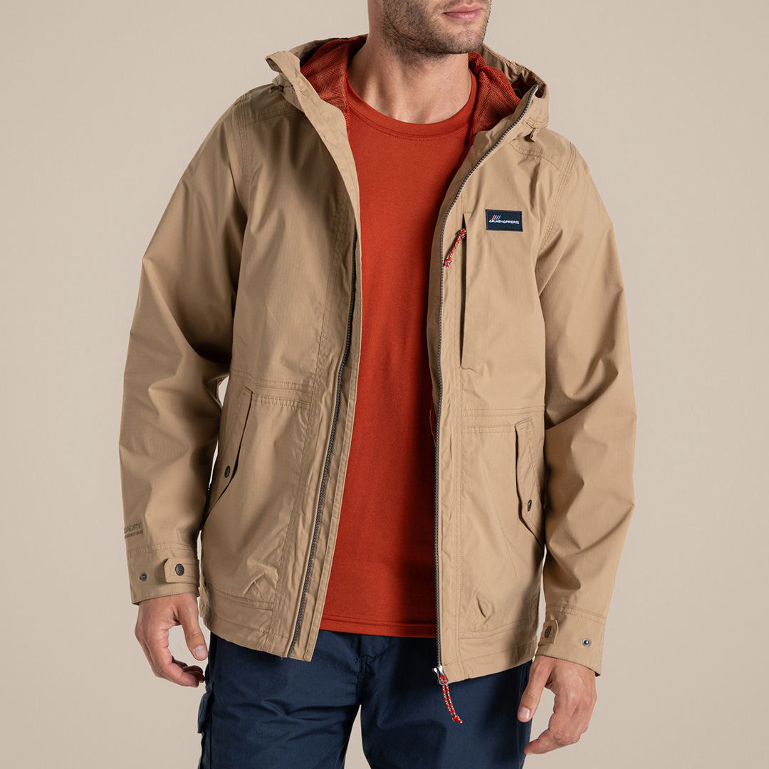Tan Pandion Waterproof Jacket Tan Pandion Waterproof Jacket