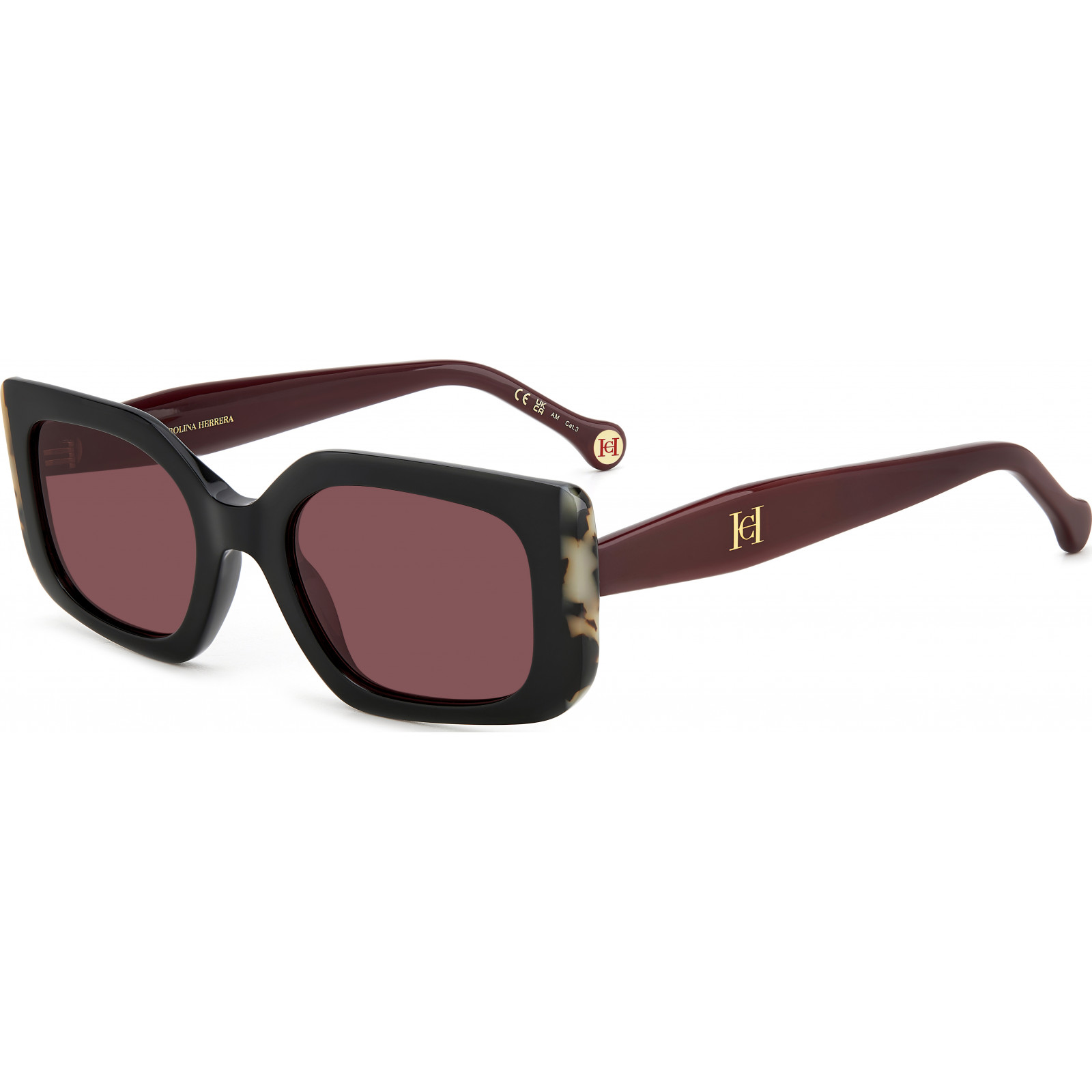 Carolina Herrera Women's   Black Sunglasses 53Mm in Size 22, BrandAlley