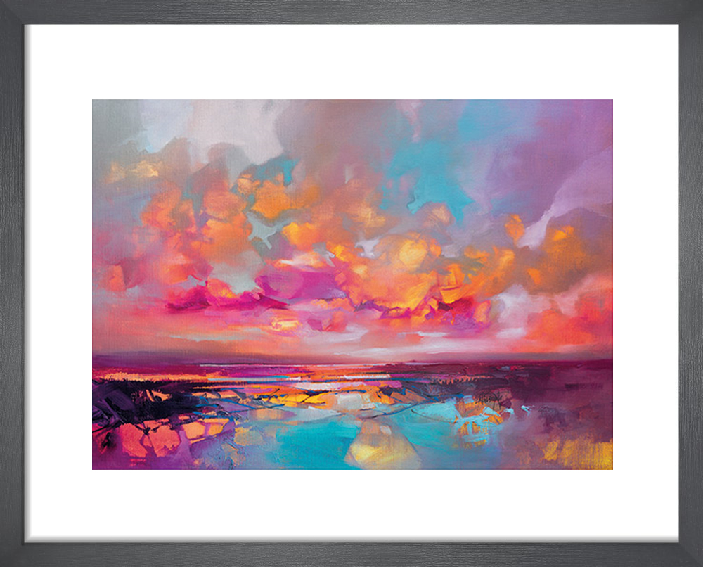 Scott Naismith  Fractal Shore Framed Art Print by  43cm x 33cm , BrandAlley