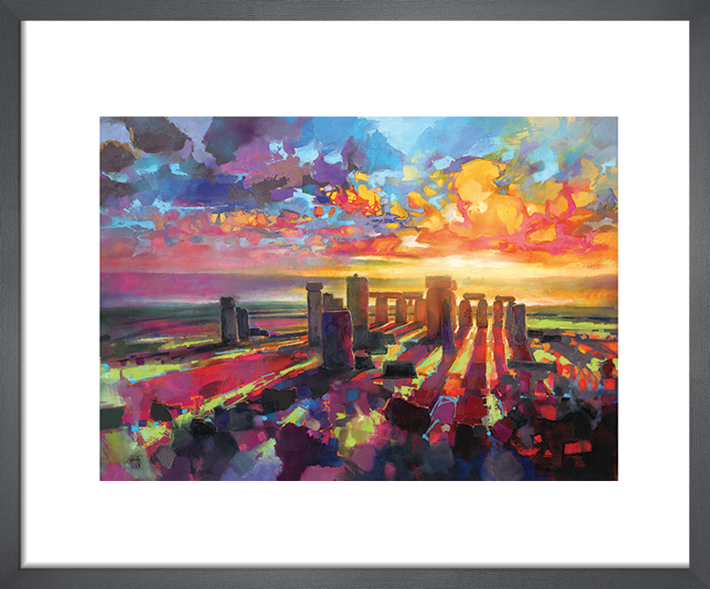 Scott Naismith     Stonehenge Equinox Framed Art Print By 43Cm X 33Cm , BrandAlley