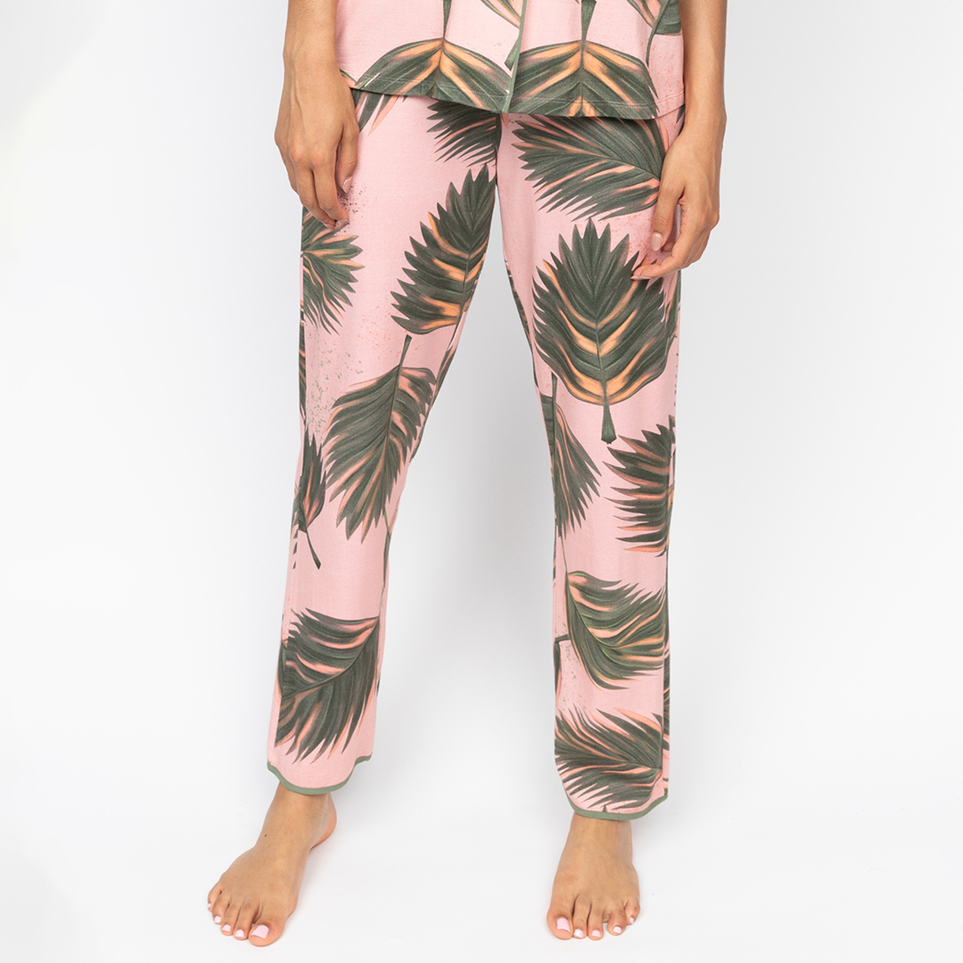 Lea Leaf Jersey Pyjama Bottoms